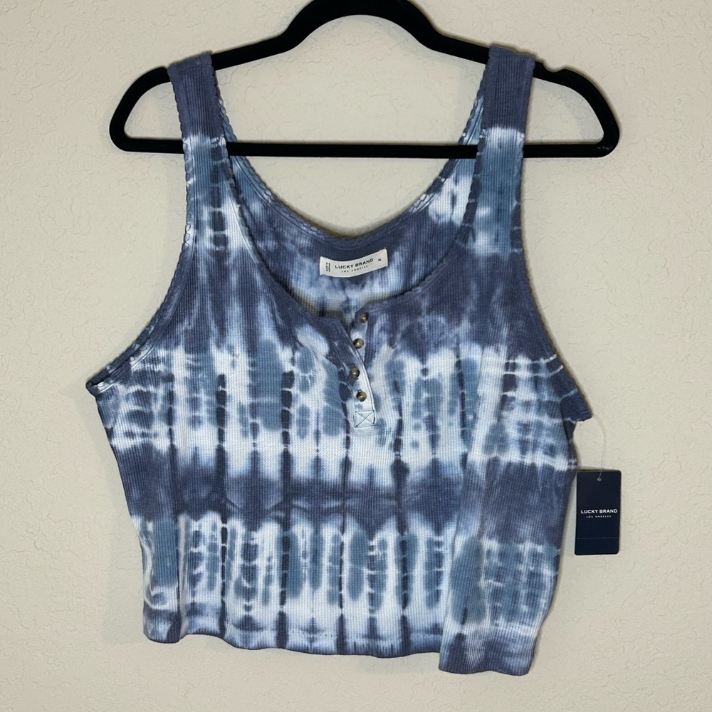 ☀️Lucky Brand Waffle Boy Tank